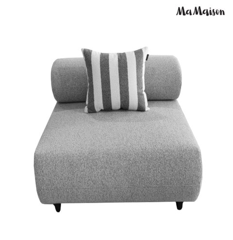 MaMaison sofa ogrodowa ALEXANDER szara (poduszki i pokrowiec w zestawie)