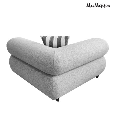 MaMaison sofa ogrodowa ALEXANDER szara (poduszki i pokrowiec w zestawie)