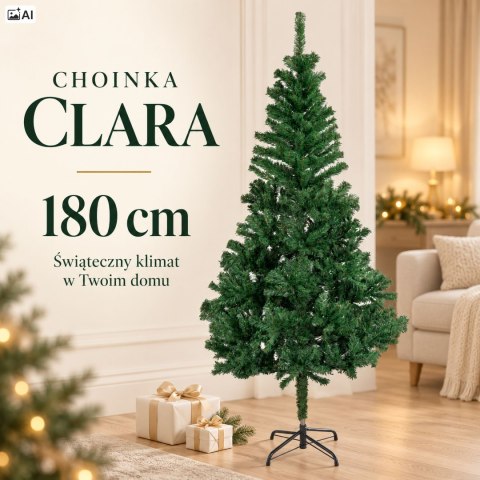 Choinka bożonarodzeniowa sztuczna Clara - 180 cm
