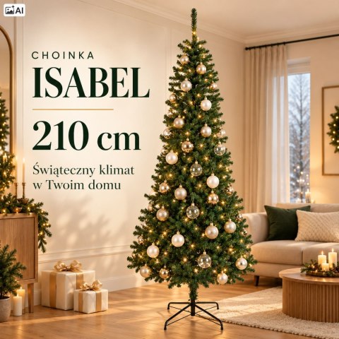 Choinka bożonarodzeniowa sztuczna Isabel - 220 cm