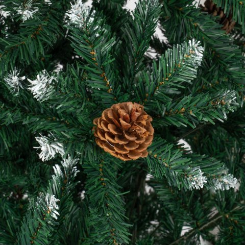 Choinka bożonarodzeniowa sztuczna z szyszkami Merry - 220 cm