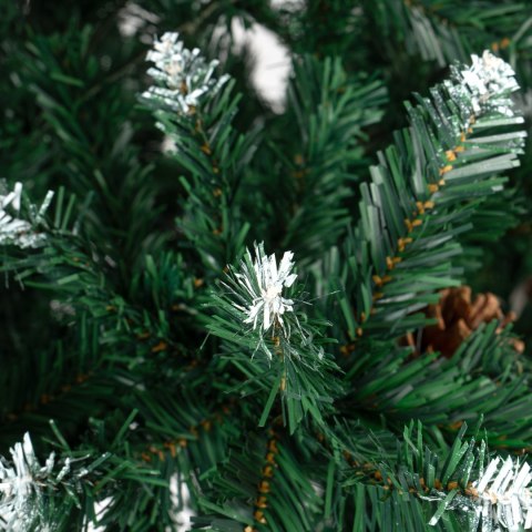 Choinka bożonarodzeniowa sztuczna z szyszkami Merry - 220 cm