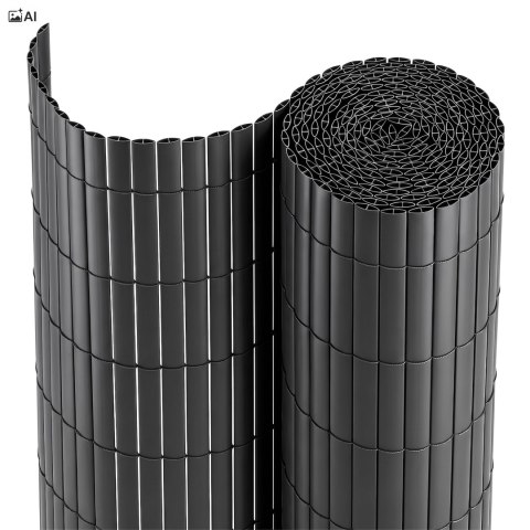Osłona balkonowa mata PCV 100x300 cm BARU antracyt