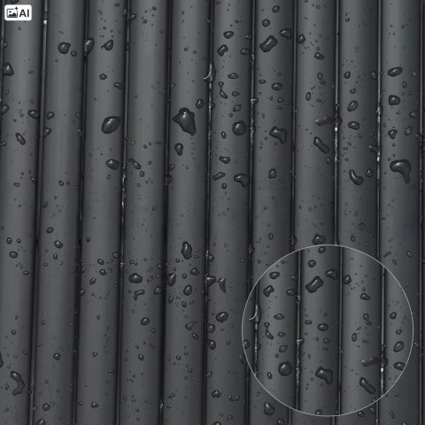 Osłona balkonowa mata PCV 100x400 cm BARU antracyt