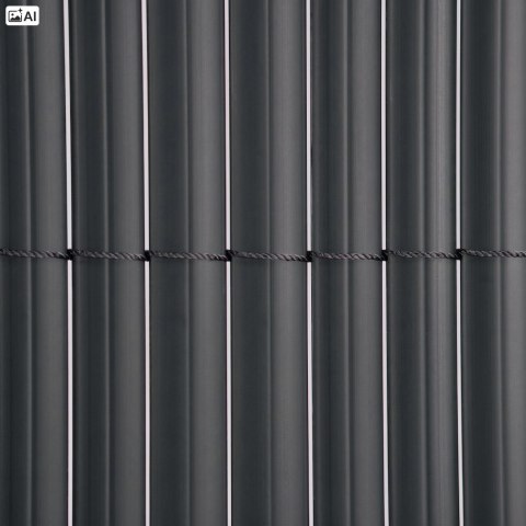 Osłona balkonowa mata PCV 100x500 cm BARU antracyt