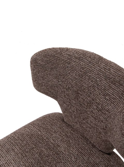 Zestaw 2 krzeseł APULIA brązowy / taupe