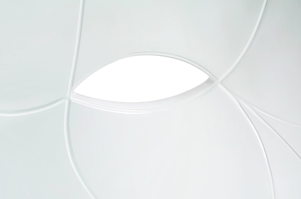 Fotel NEMO FACE CHAIR biały - włókno szklane