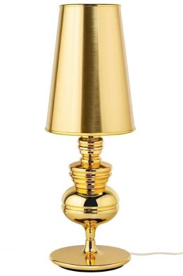 Lampa biurkowa QUEEN 18 złota King Home
