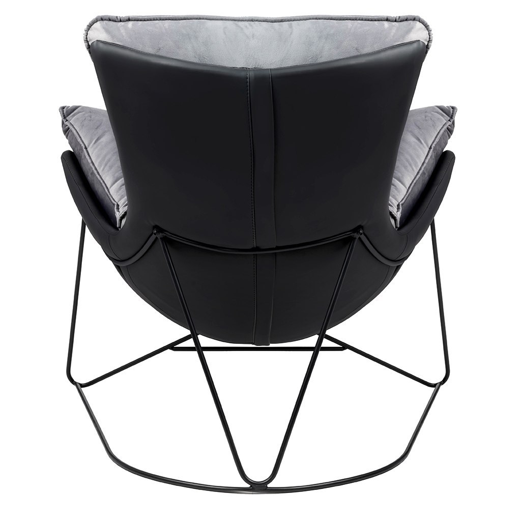 Fotel OTILIA STAND VELVET ciemny szary welur Fotel OTILIA STAND VELVET ciemny szary welur
