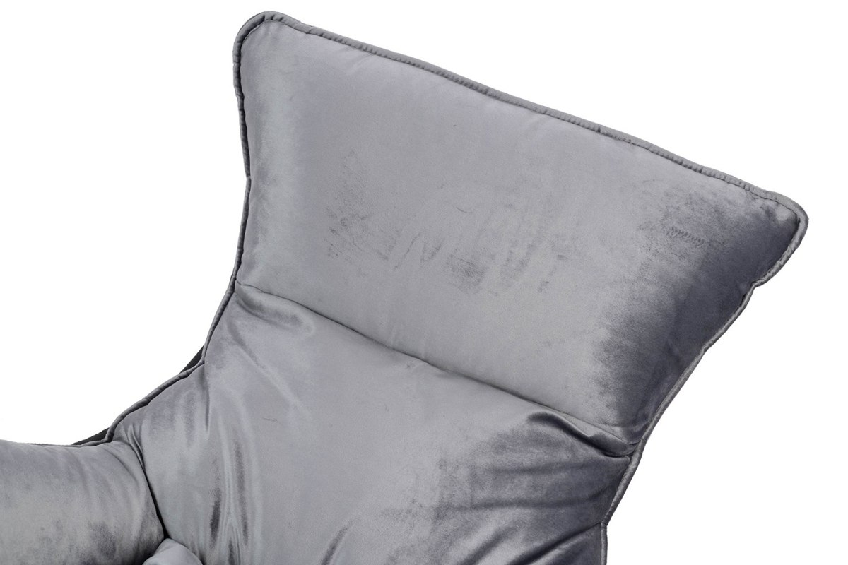 Fotel OTILIA STAND VELVET ciemny szary welur Fotel OTILIA STAND VELVET ciemny szary welur