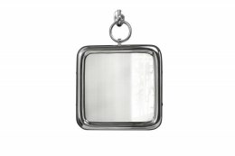 INVICTA lustro wiszące PORTRET 28 cm srebrne