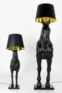 Lampa podłogowa KOŃ HORSE STAND M czarna - włókno szklane