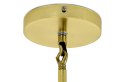 Lampa wisząca CANDELABR 6 złota - aluminium, szkło King Home