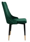 Krzesło VERMONT ciemnozielone Velvet