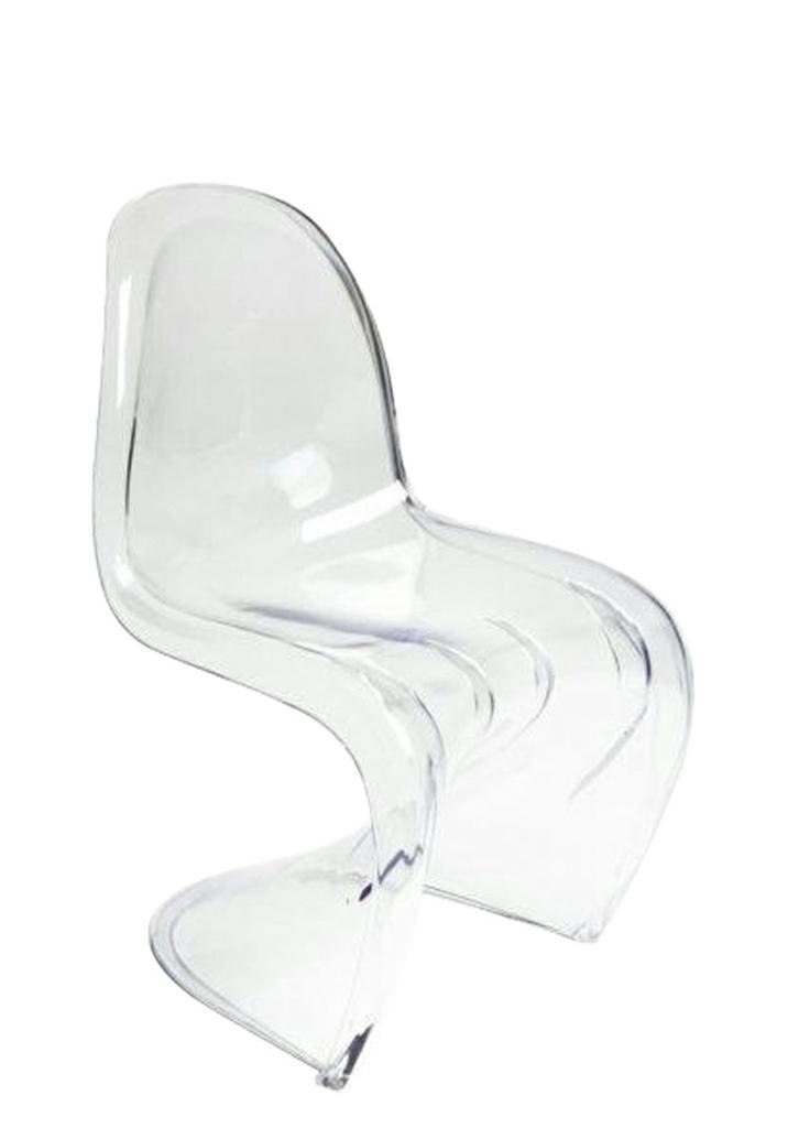 Krzesło HOVER PC transparentne - poliwęglan King Home