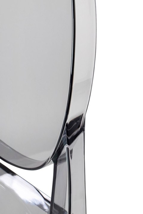 Krzesło barowe ORIA 65 cm dymione - poliwęglan