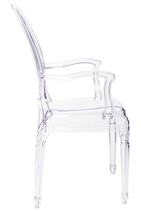 Krzesło RINCE ARM transparentne - poliwęglan