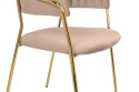 Krzesło barowe MARGO khaki / beżowe King Home
