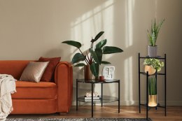 Kwietnik metalowy loft TRETORRI stojak na kwiaty