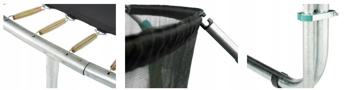 Trampolina Ogrodowa 435cm/14FT Niebieska Maxy Comfort Z Wewnętrzną Siatką Trampolina Ogrodowa 435cm/14FT Niebieska Maxy Comfort Z Wewnętrzną Siatką