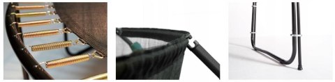 Trampolina Ogrodowa Jumpi 435cm/14FT Maxy Comfort Plus Jasno Zielona Z Wewnętrzną Siatką Jumpi Trampolina Ogrodowa Jumpi 435cm/14FT Maxy Comfort Plus Jasno Zielona Z Wewnętrzną Siatką Jumpi