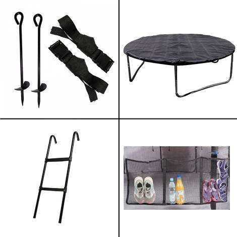 Trampolina Ogrodowa Jumpi 435cm/14FT Maxy Comfort Plus Jasno Zielona Z Wewnętrzną Siatką Jumpi Trampolina Ogrodowa Jumpi 435cm/14FT Maxy Comfort Plus Jasno Zielona Z Wewnętrzną Siatką Jumpi