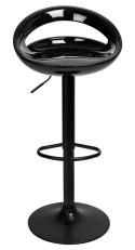 Krzesło barowe Cork - czarne