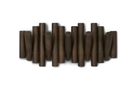 UMBRA wieszak na ubrania PICKET RAIL ciemny orzech UMBRA wieszak na ubrania PICKET RAIL ciemny orzech