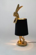 KARE lampa stołowa RABBIT złota / czarna