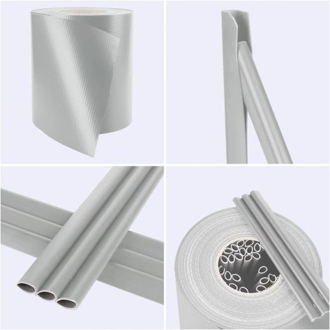 Tasma ogrodzeniowa 19 cm x 35 m szara Tasma ogrodzeniowa 19 cm x 35 m szara
