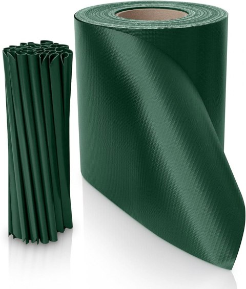 Taśma ogrodzeniowa 19 cm x 35 m zielona Taśma ogrodzeniowa 19 cm x 35 m zielona