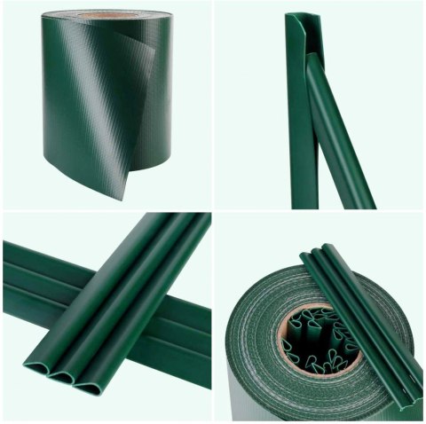 Taśma ogrodzeniowa 19 cm x 35 m zielona Taśma ogrodzeniowa 19 cm x 35 m zielona