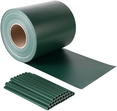 Taśma ogrodzeniowa 19 cm x 35 m zielona Taśma ogrodzeniowa 19 cm x 35 m zielona
