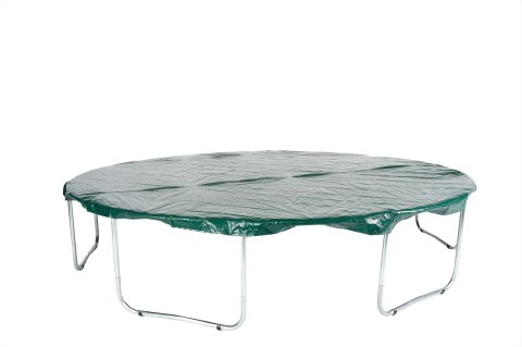 Trampolina Ogrodowa Jumpi 374cm/12FT Maxy Comfort Niebieska Z Wewnętrzną Siatką Jumpi