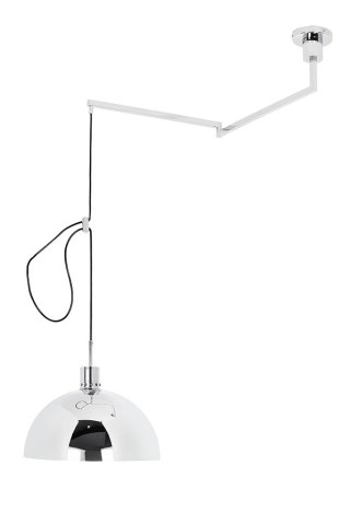 Lampa wisząca ROKA 360 srebrny chrom