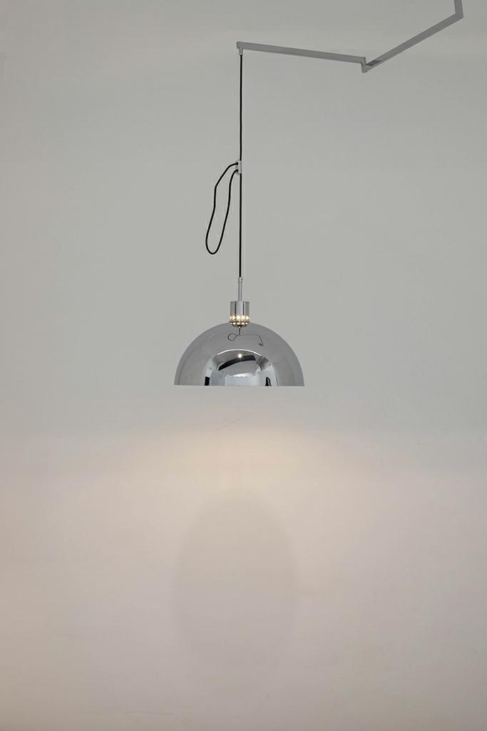 Lampa wisząca ROTA 360 srebrny chrom