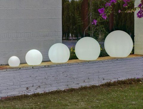 NEW GARDEN lampa ogrodowa BULY 20 SOLAR & BATTERY biała NEW GARDEN lampa ogrodowa BULY 20 SOLAR & BATTERY biała