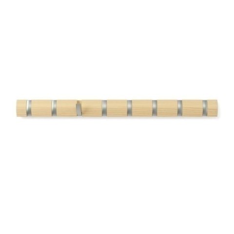 UMBRA wieszak na ubrania FLIP 8 naturalny UMBRA wieszak na ubrania FLIP 8 naturalny