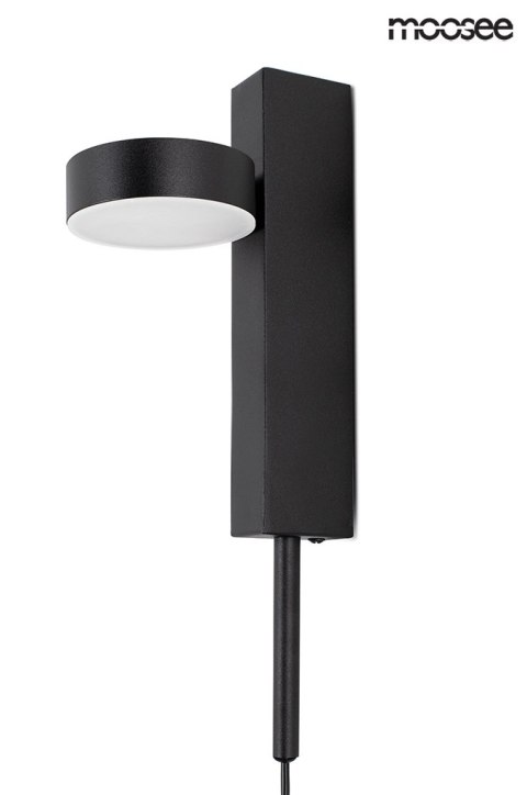 MOOSEE lampa ścienna CLARID BLACK czarna