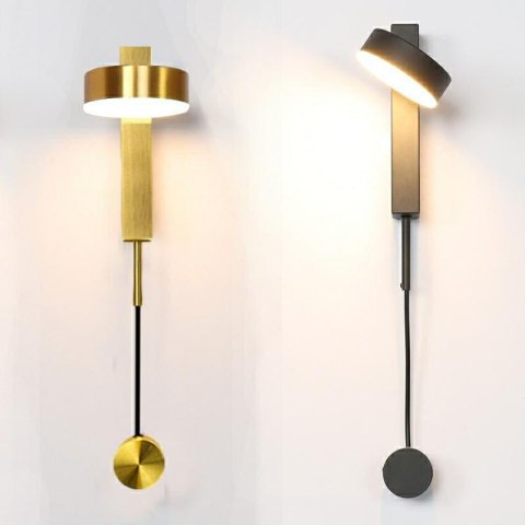 MOOSEE lampa ścienna CLARID GOLD złota