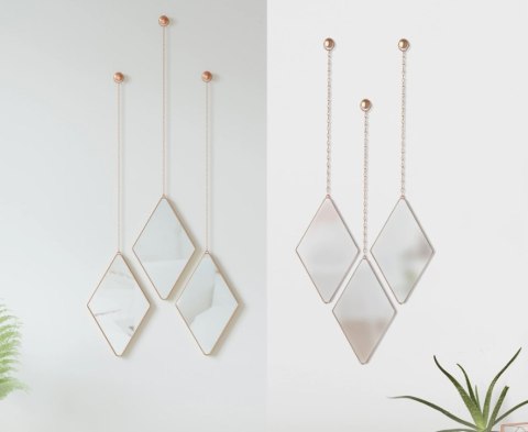 UMBRA lustra DIMA DIAMOND miedziane UMBRA lustra DIMA DIAMOND miedziane