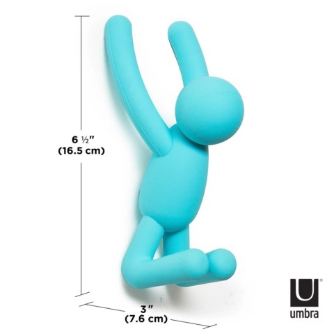 UMBRA wieszak ścienny BUDDY czerwono - żółto - niebieski UMBRA wieszak ścienny BUDDY czerwono - żółto - niebieski