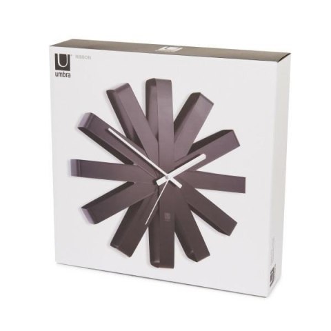 UMBRA zegar RIBBON - czarny UMBRA zegar RIBBON - czarny