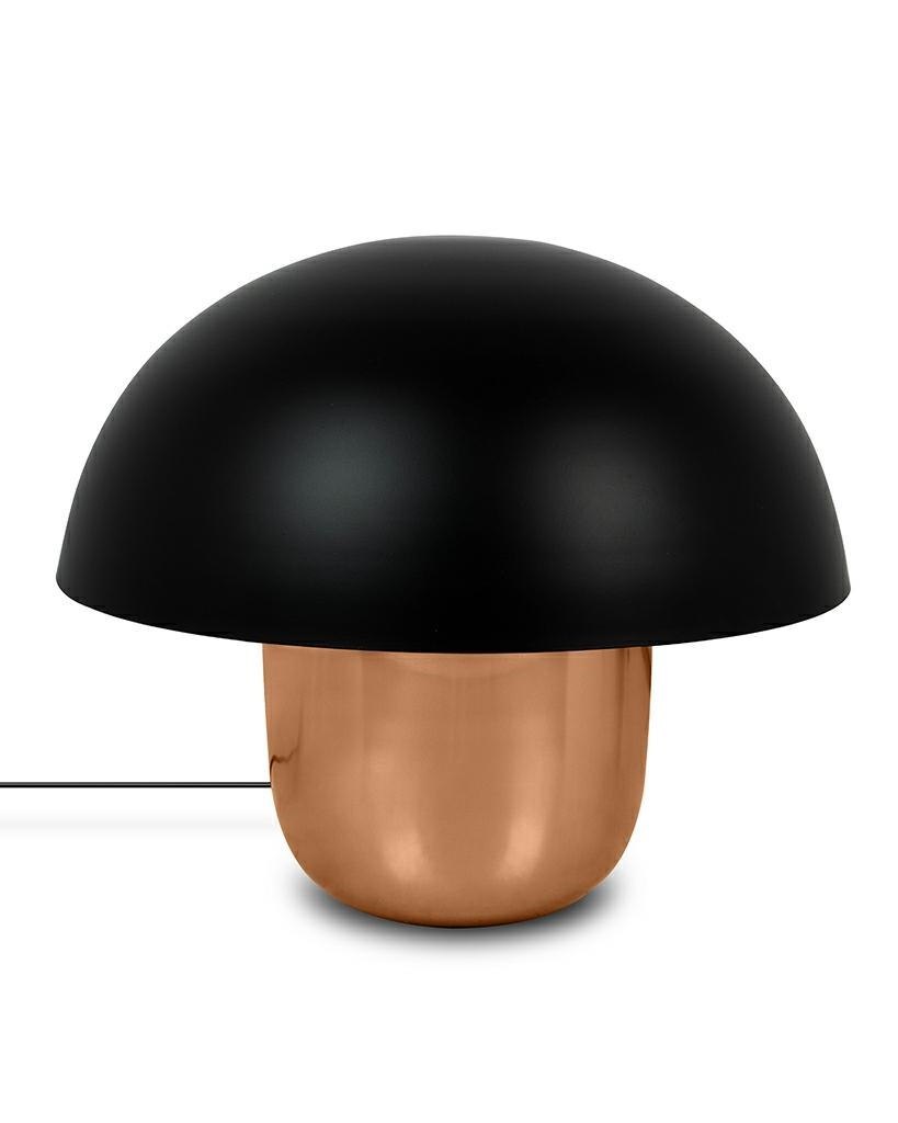 KARE lampa stołowa MUSHROOM miedziana / czarna 44 cm Kare Design