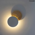 MOOSEE lampa ścienna ECLISE złota / biała