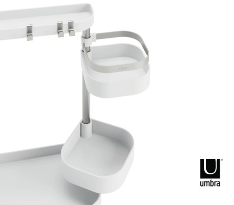 UMBRA organizer kuchenny HOLSTER biało / niklowany UMBRA organizer kuchenny HOLSTER biało / niklowany