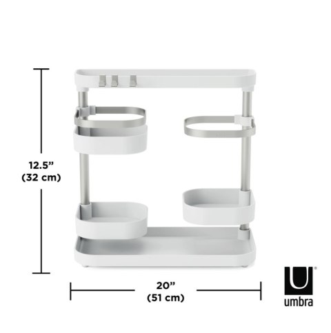 UMBRA organizer kuchenny HOLSTER biało / niklowany UMBRA organizer kuchenny HOLSTER biało / niklowany