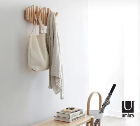 UMBRA wieszak na ubrania PICKET RAIL naturalny UMBRA wieszak na ubrania PICKET RAIL naturalny
