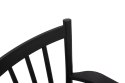 Krzesło MILA ARM czarne