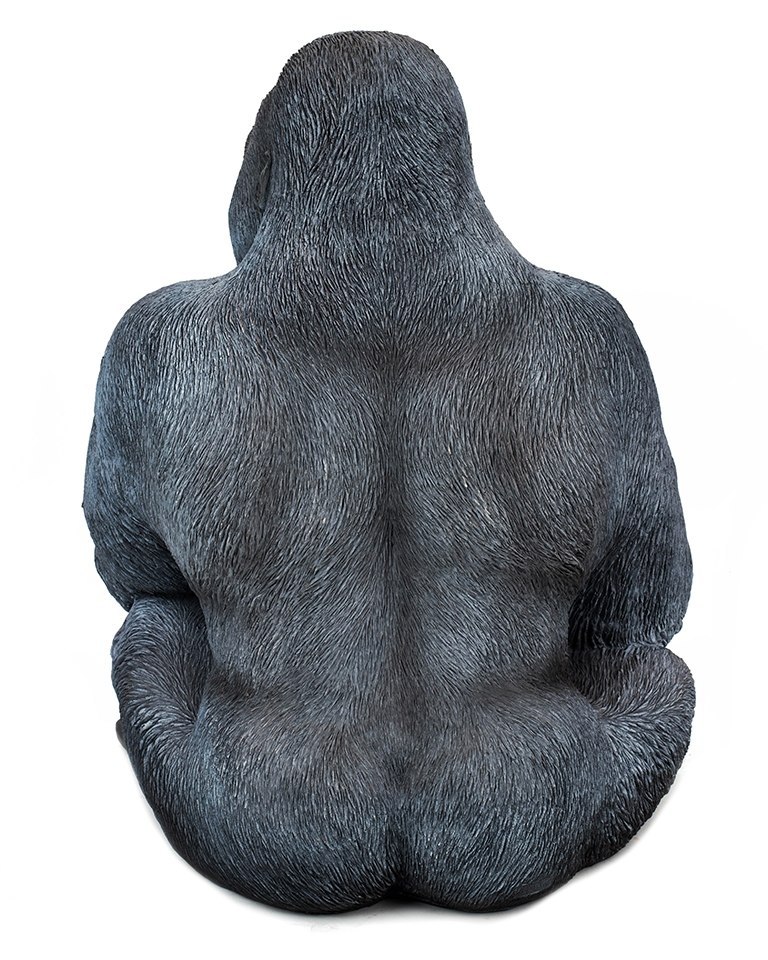 KARE dekoracja stojąca GORILLA XL 76cm czarna KARE dekoracja stojąca GORILLA XL 76cm czarna